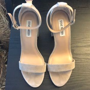 Steve Madden Carrson size 8 (grey/taupe suede)